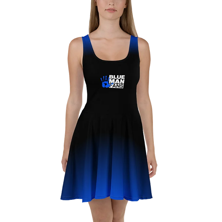 Blue Man Fans Gradient Dress product image (2)