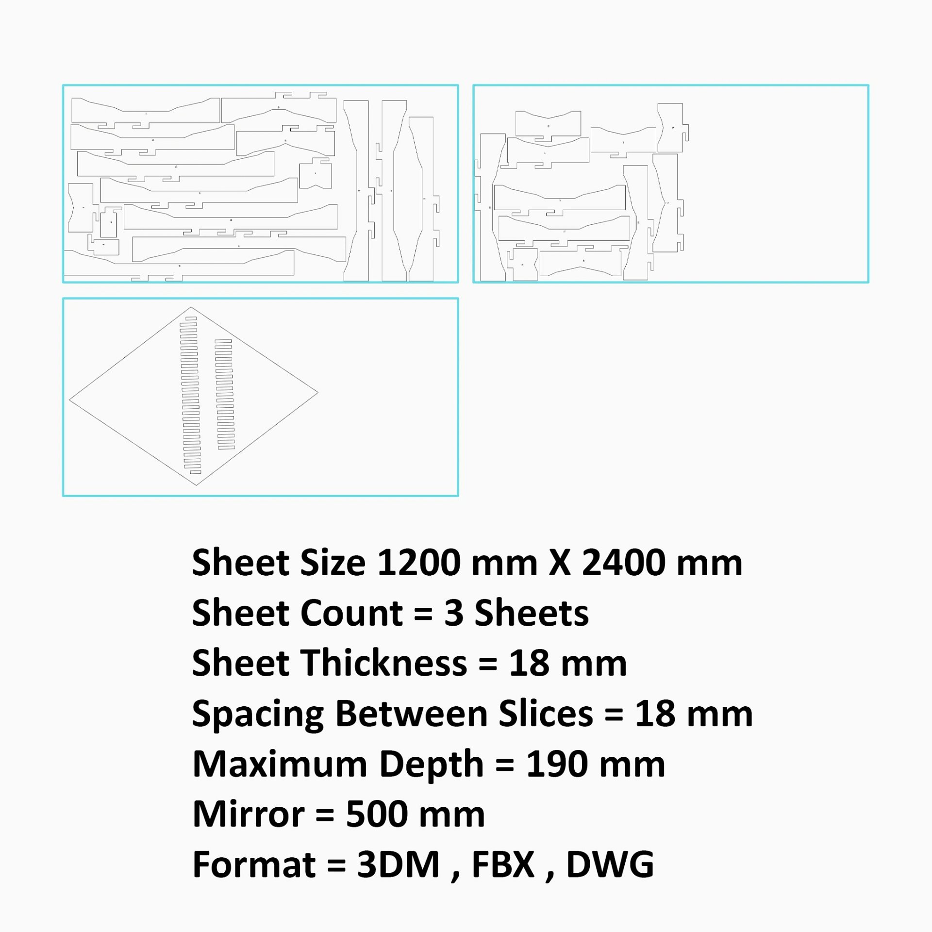 Parametric Mirror - PM 13 product image (3)