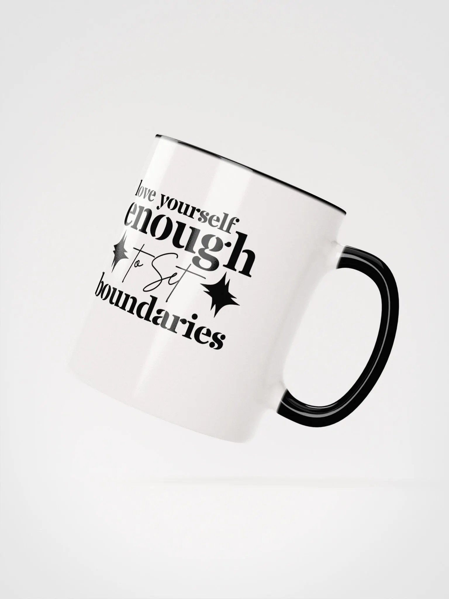 Love Yourself Enough Self-Care Ceramic Mug product image (3)