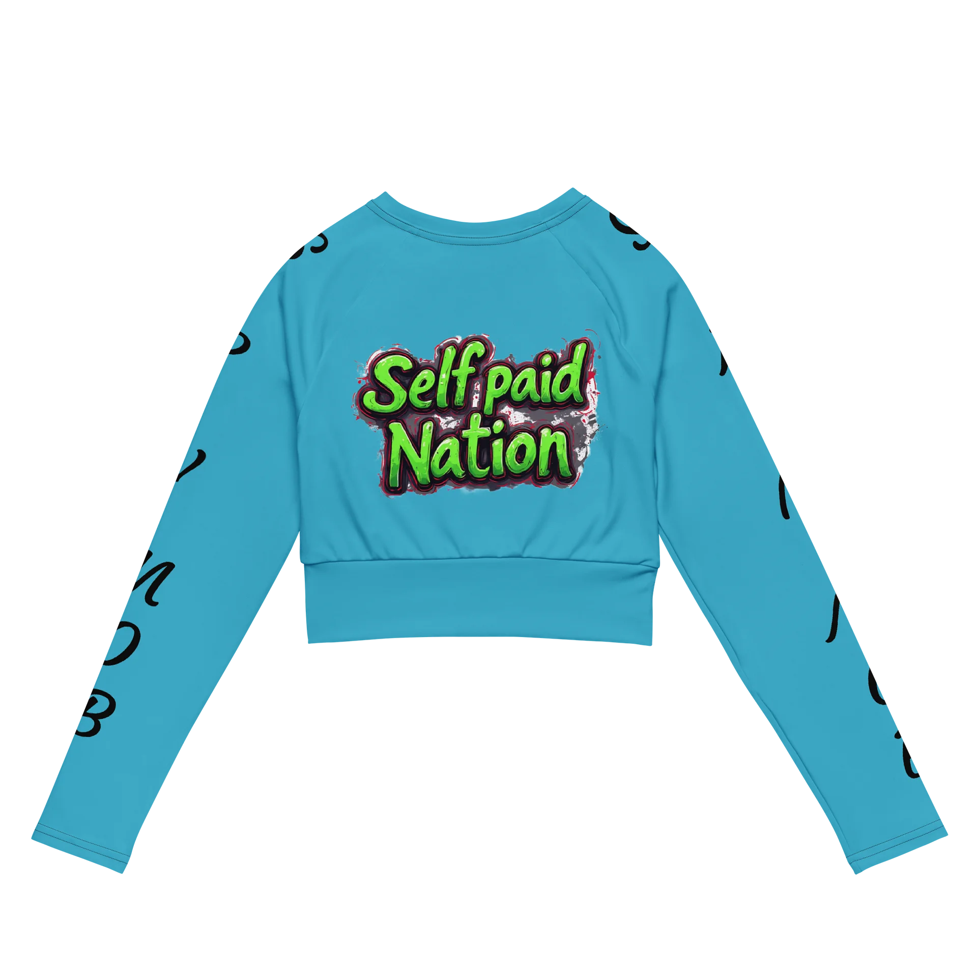 What's the Word Long Sleeve Crop Top product image (7)