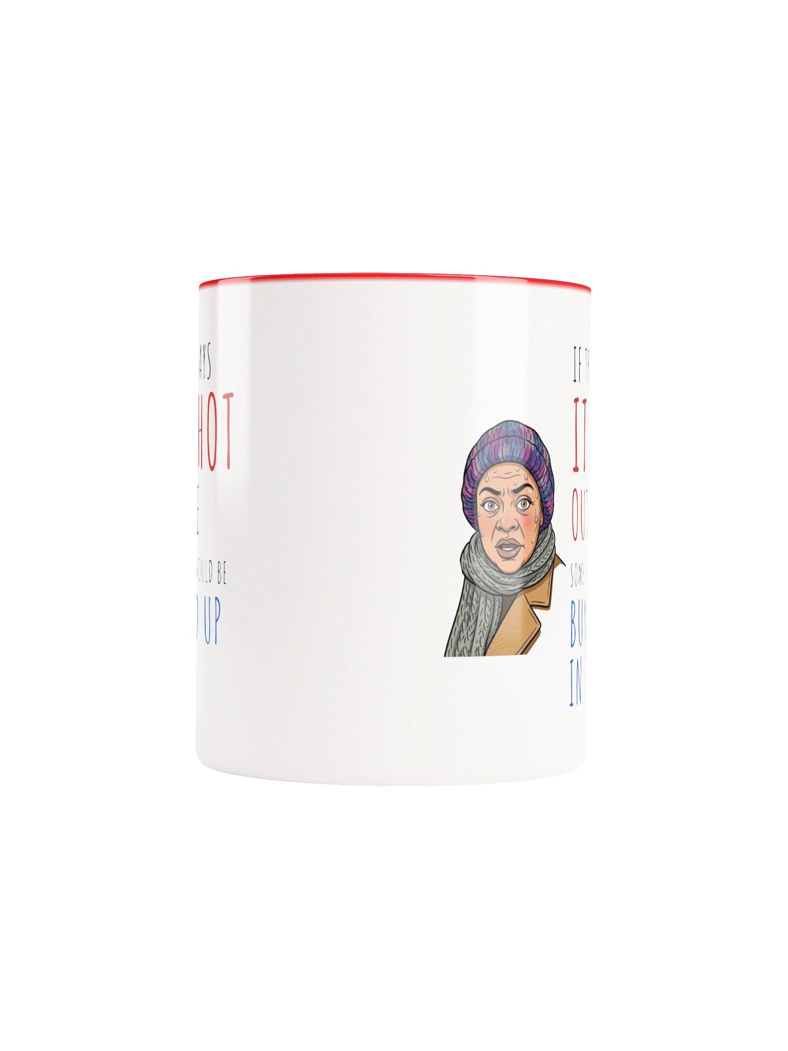 The Weather Girl Mug - Red Handle product image (5)