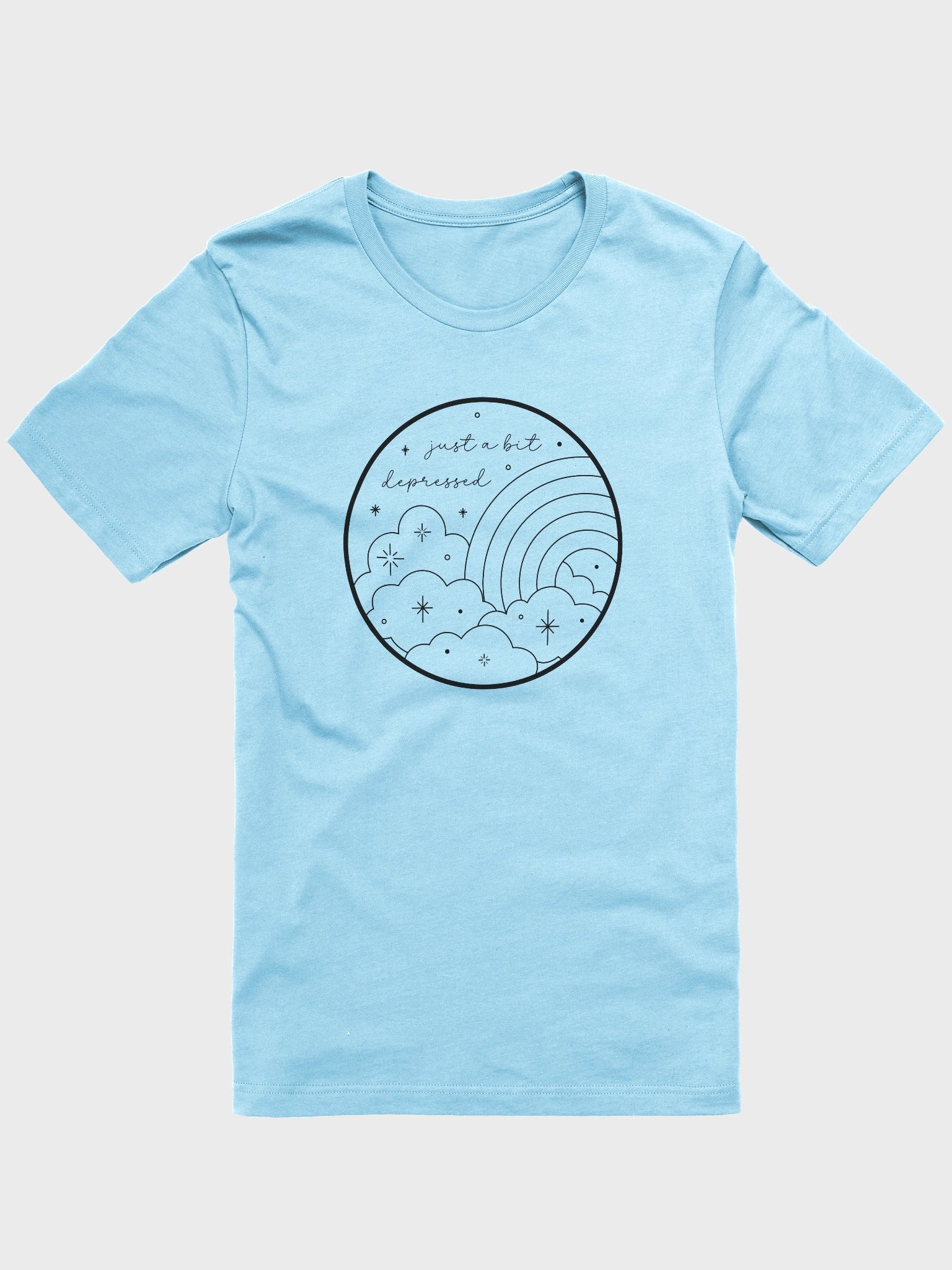 Depressed (B) T-Shirt product image (8)