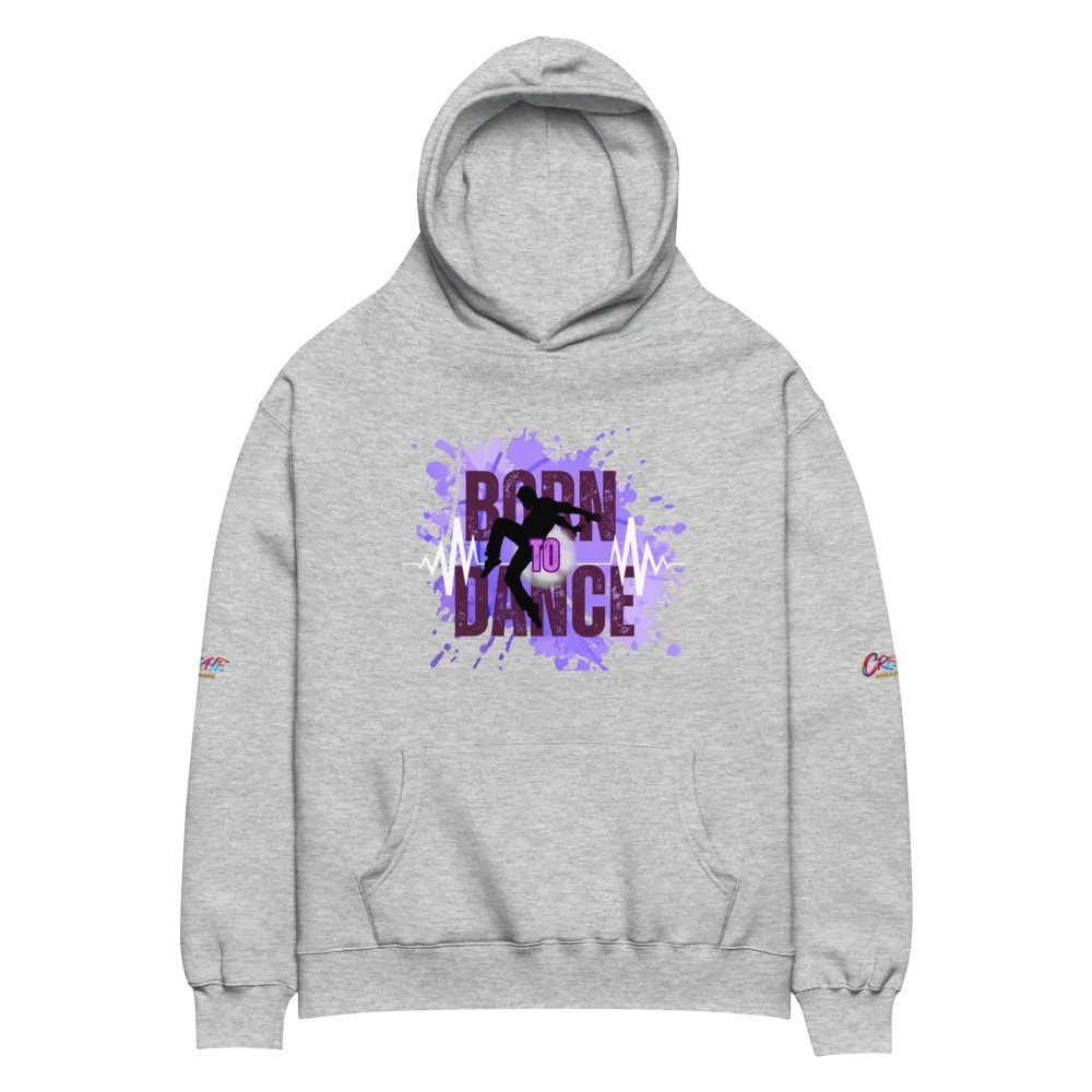 Born to Dance His Silhouette Unisex Oversized Hoodie product image (32)