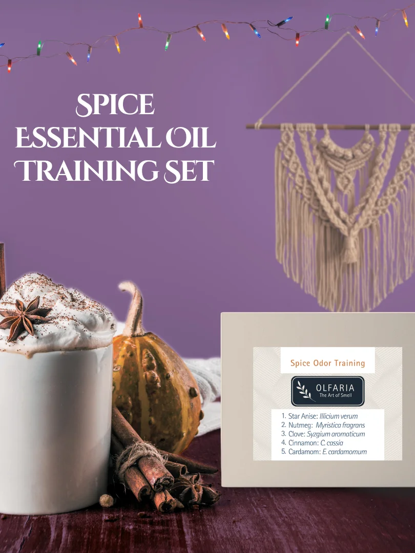 Olfaria Spice Odor Training Kit | 5 Single-Note Essential Oils | Scent Education | Train Your Nose product image (1)