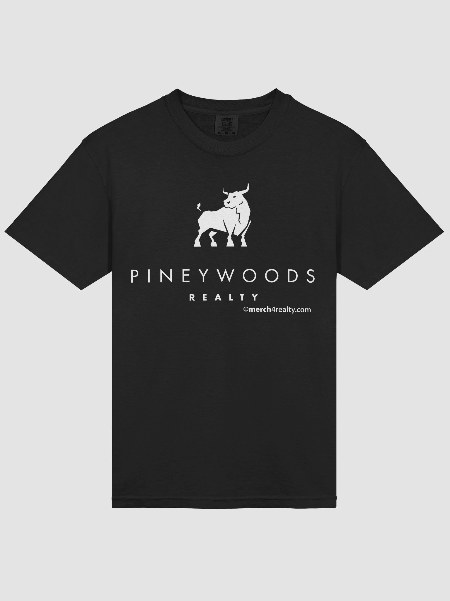 PINEYWOODS REALTY Logo Heavyweight Tee product image (18)