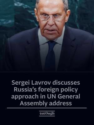 🇷🇺🌐Russian Foreign Minister Sergei Lavrov told the 81st United Nations General Assembly (UNGA) that “tectonic shifts” are reshaping international politics, arguing that “a fairer, multipolar world order is emerging before our very eyes” as countries in the Global South and East become “sovereign centres of development”. Lavrov said this approach forms the basis of Russia’s foreign policy, while accusing what he described as the “Western minority” of seeking to preserve its global influence. He also criticised the United States and European countries over the conflict in Ukraine, claiming they were obstructing peace efforts and continuing military support for Kyiv. Reaffirming Moscow’s position, Lavrov said Russia’s objectives in what it calls its “special military operation” “will be achieved” and that “peace will reign again”. He also criticised the current United Nations leadership, arguing it had failed to uphold the principles of the UN Charter in relation to the Ukraine conflict. In his broader remarks, Lavrov also called for UN Security Council reform, backed greater international cooperation on cybersecurity and artificial intelligence, reiterated Russia’s support for organisations including BRICS and the Shanghai Cooperation Organisation (SCO), and concluded by calling for an international security framework based on the principle of “equal and indivisible security”. ℹ️     UN Web TV 📸 Russian Foreign Minister Sergei Lavrov addresses the 81st United Nations General Assembly at UN headquarters in New York City, US, September 26, 2026. REUTERS/Eduardo Munoz #Russia #InternationalRelations #InternationalOrder #Geopolitics #WorldNews