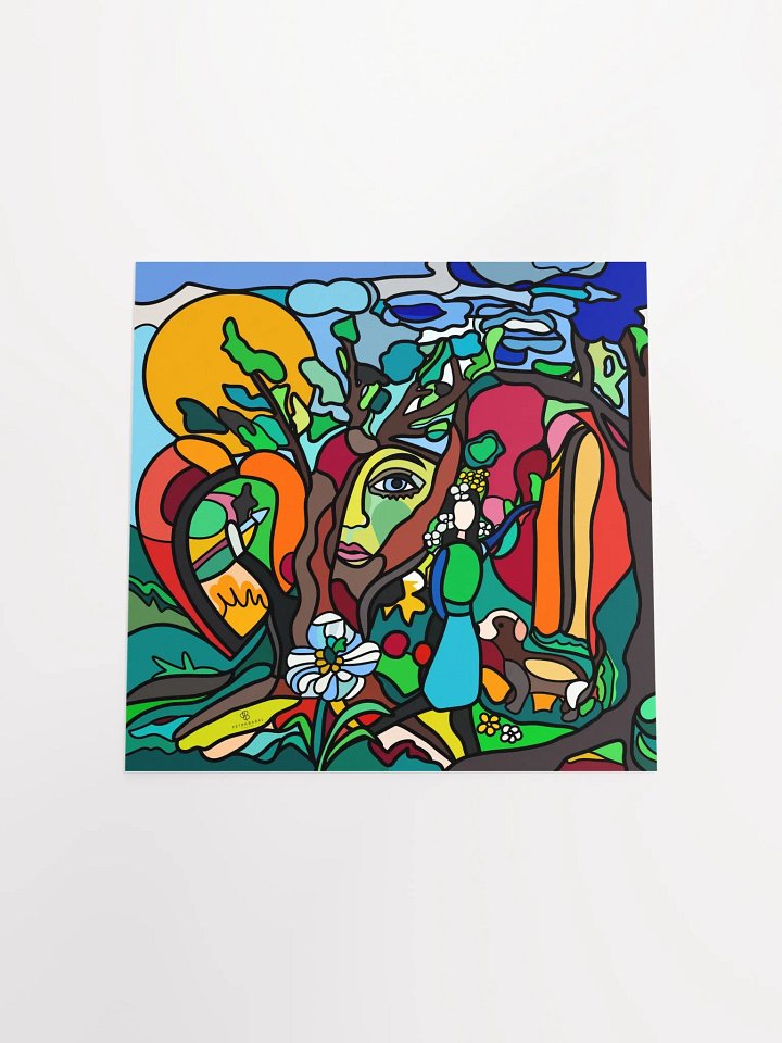 Flora's Garden - Matt Print product image (1)