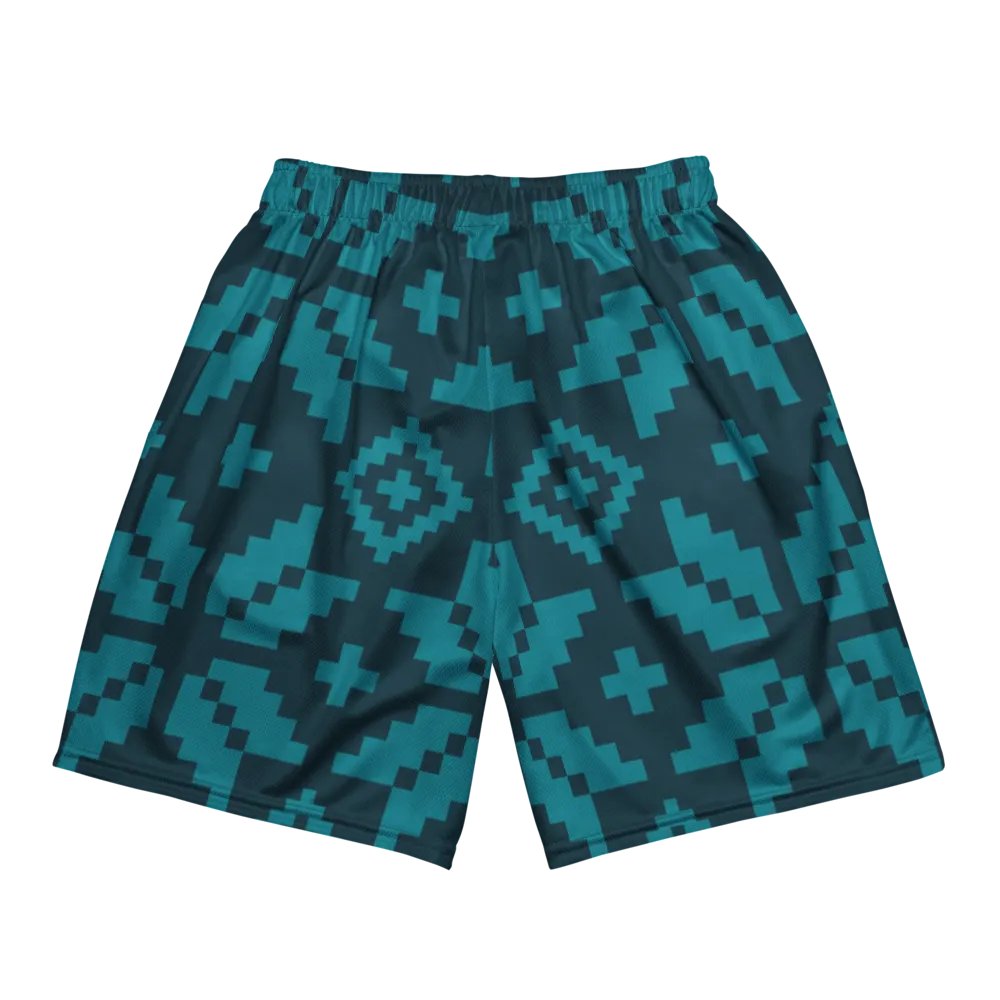 All-Over Print Recycled Unisex Mesh Shorts product image (9)