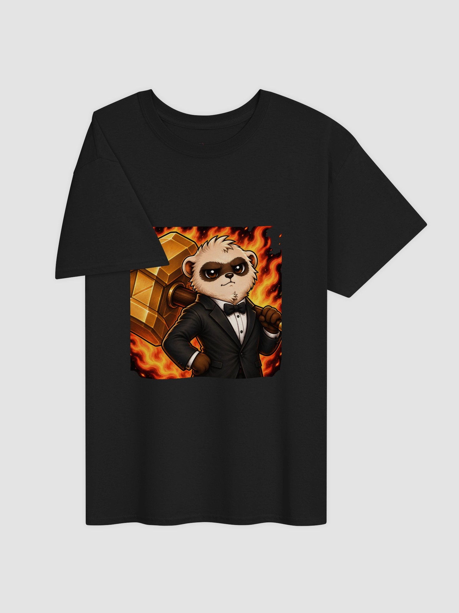 Ferret Bonk Tee – Small, Fuzzy, and Ready to Strike product image (11)