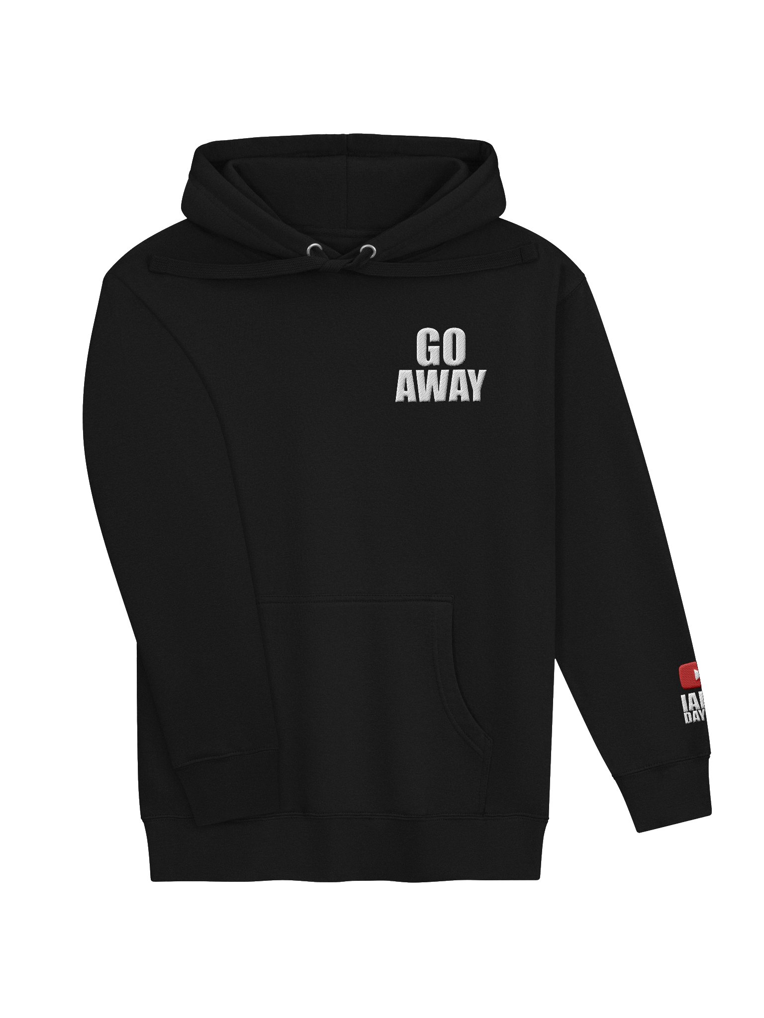 Go Away Hoodie - Embroidered product image (11)