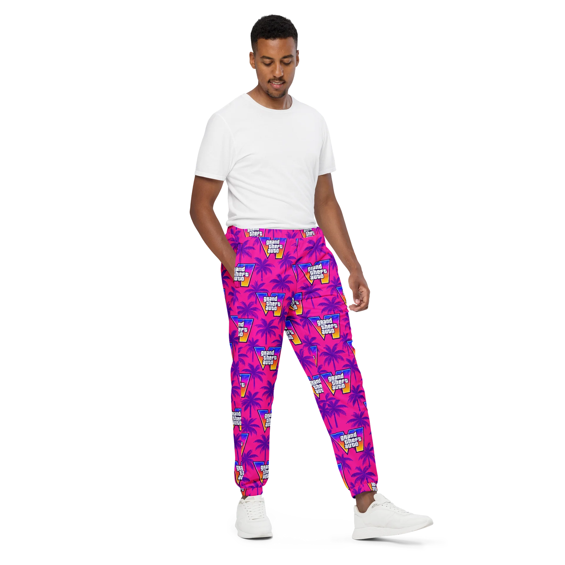 GTA VI Logo All-Over Print Track Pants - Fan Design product image (2)