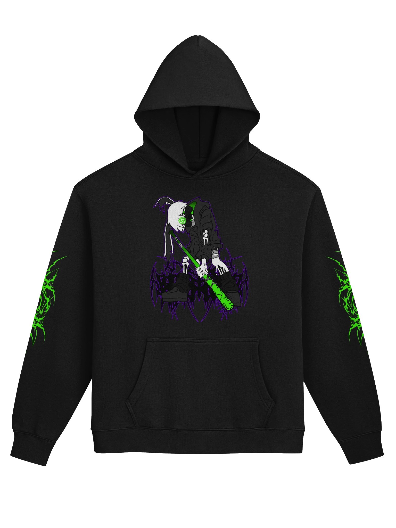 gas mask hoodie product image (1)