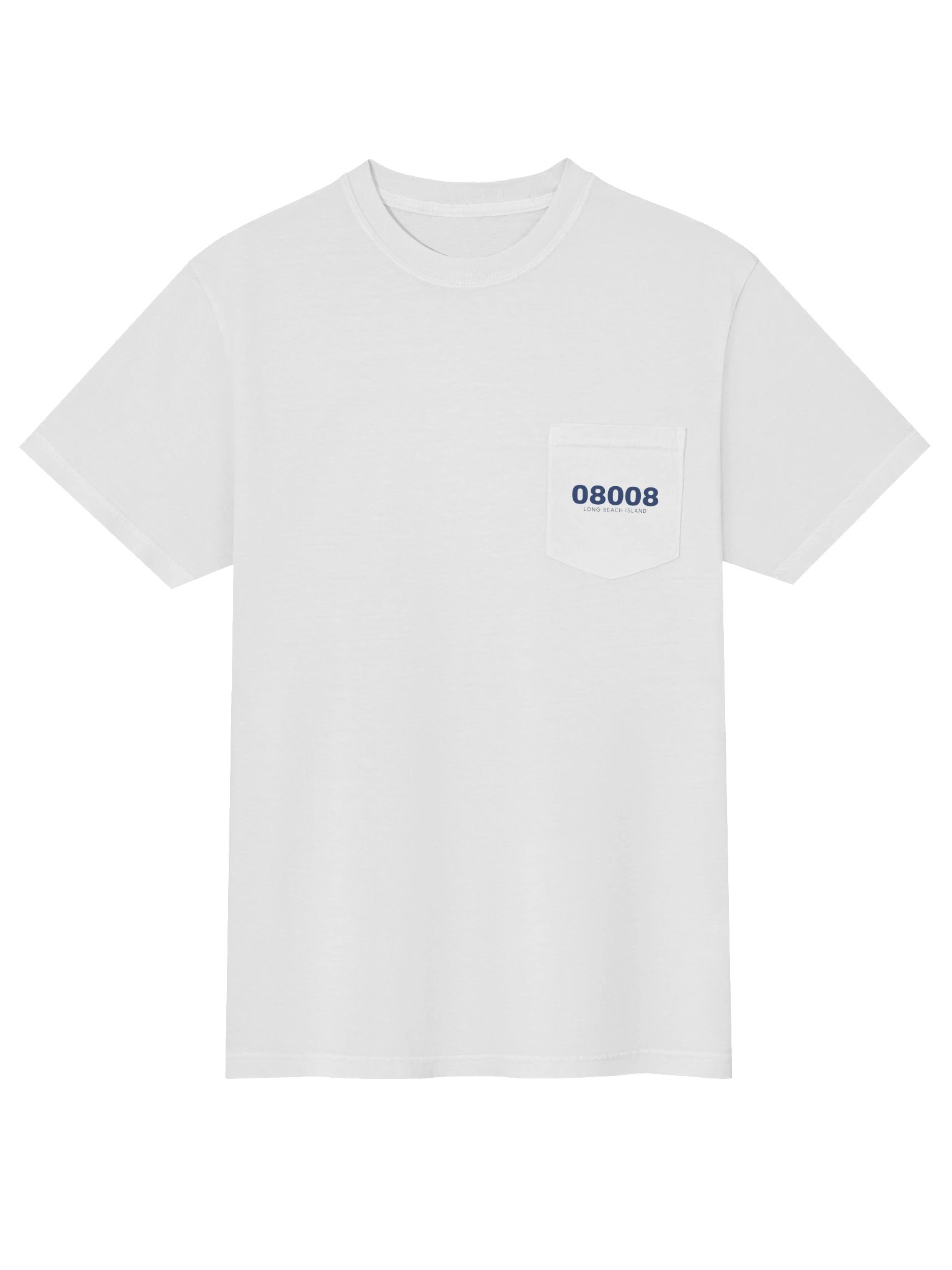 08008 Pocket Tee (white) product image (3)
