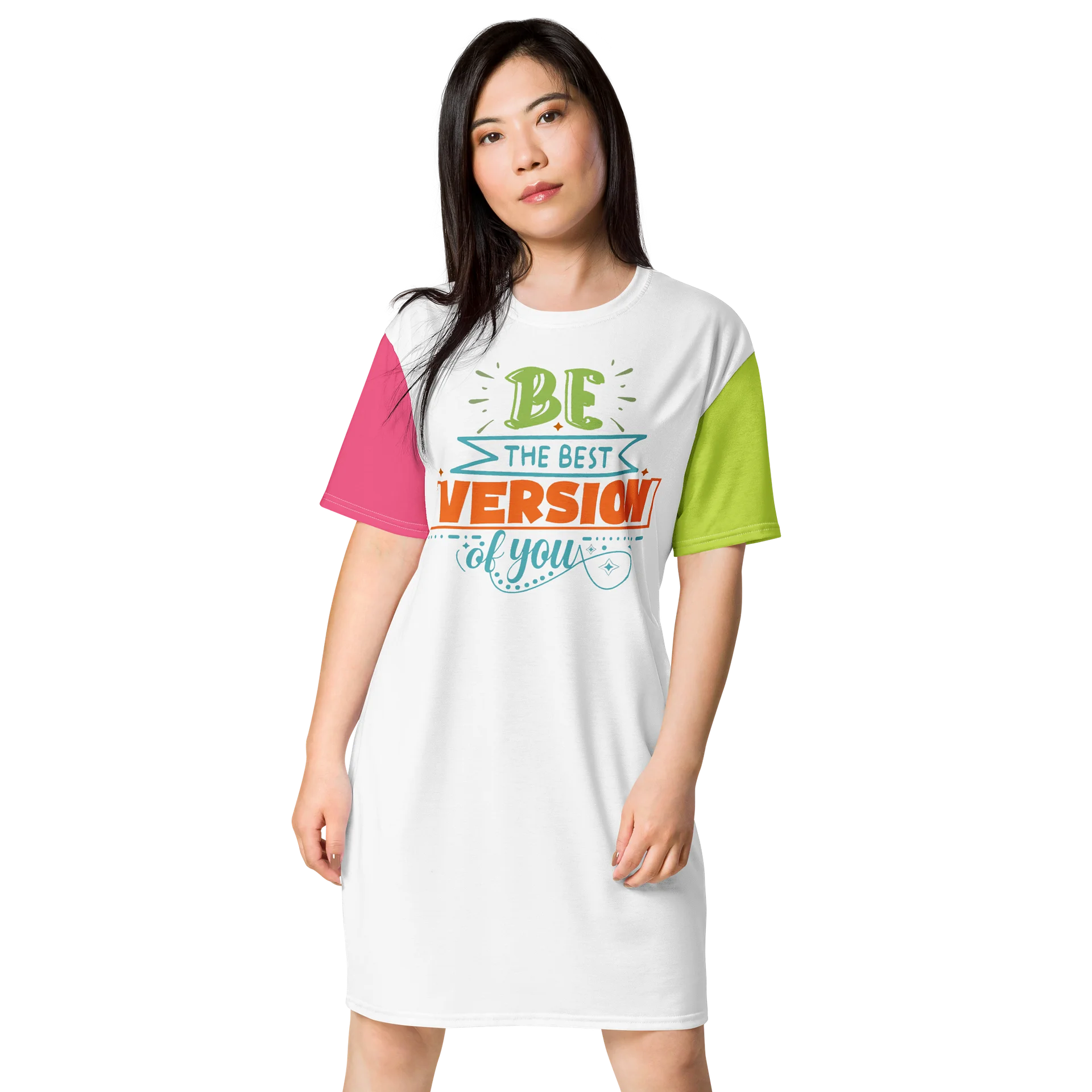 Be the Best Version of You Oversized T-Shirt Dress product image (1)