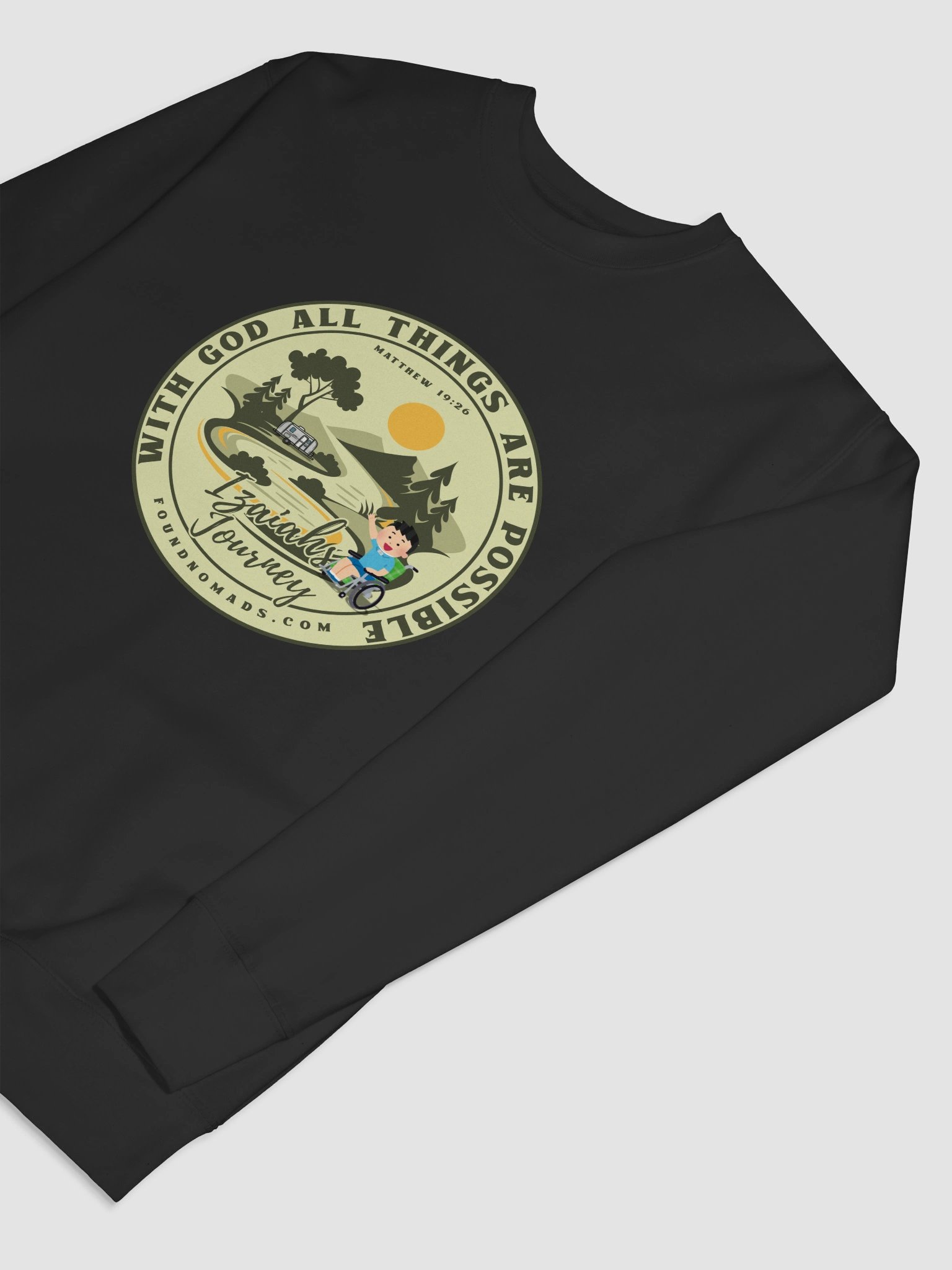 Izaiah’s Journey Crewneck Sweatshirt 2 product image (7)
