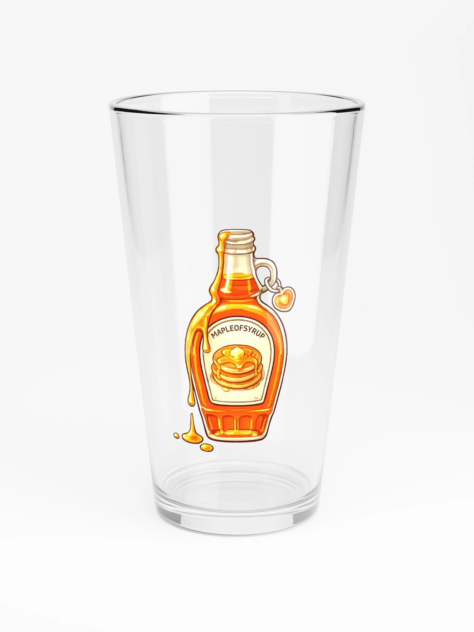 Syrup Bottle Pint Glass product image (3)