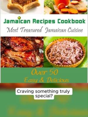 🇯🇲 Jamaican Recipes Cookbook Over 50 Most Treasured Jamaican Dishes 🔥 Bring the Taste of Jamaica to Your Kitchen! 🔥 Step into the heart of the Caribbean with this flavorful collection of authentic Jamaican recipes passed down through generations. From the rich aroma of Jerk Chicken to the comforting warmth of Ital Stew, this cookbook is your passport to the island’s most loved dishes. Inside, you’ll find: 🍲 50+ authentic recipes — traditional favorites and hidden gems. 🌿 Natural ingredients & easy steps — perfect for home cooks and beginners. 🇯🇲 Cultural stories & cooking secrets — discover the roots behind each meal. 🥥 Healthy & Ital options — for those who love plant-based Caribbean cuisine. Whether you’re Jamaican by birth or by heart, this cookbook will fill your home with island vibes, good energy, and unforgettable flavors. 👉🏽 Taste the rhythm, feel the spice, and celebrate Jamaica in every bite!