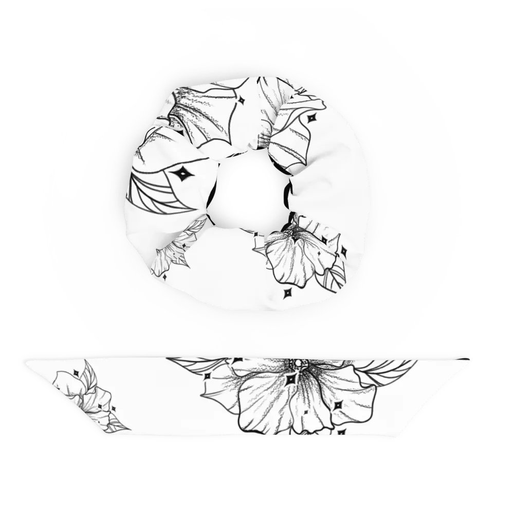 Starry Night Flower | Scrunchie product image (8)