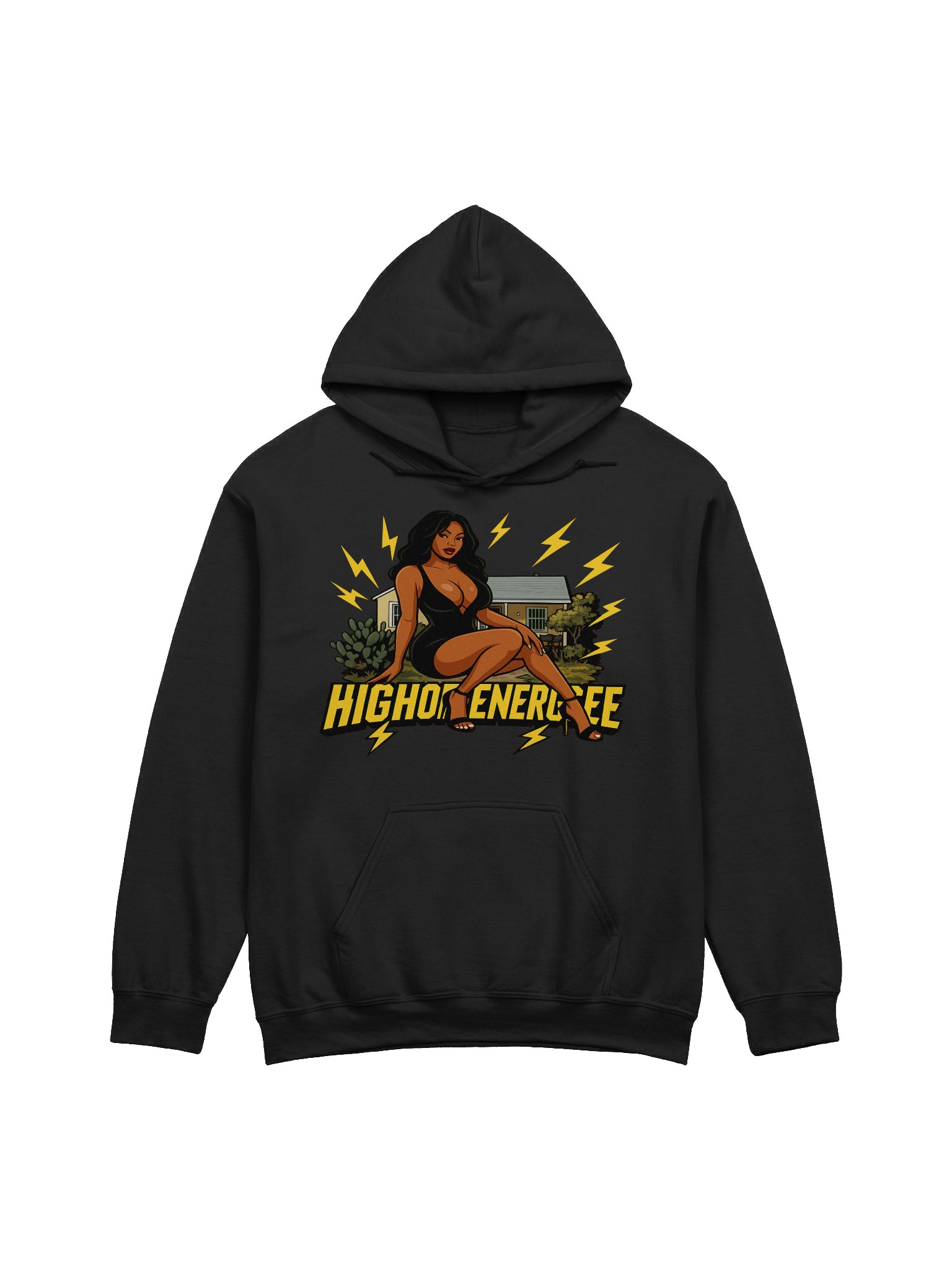 HOE MEMBERS HOODIE - BLACK product image (1)