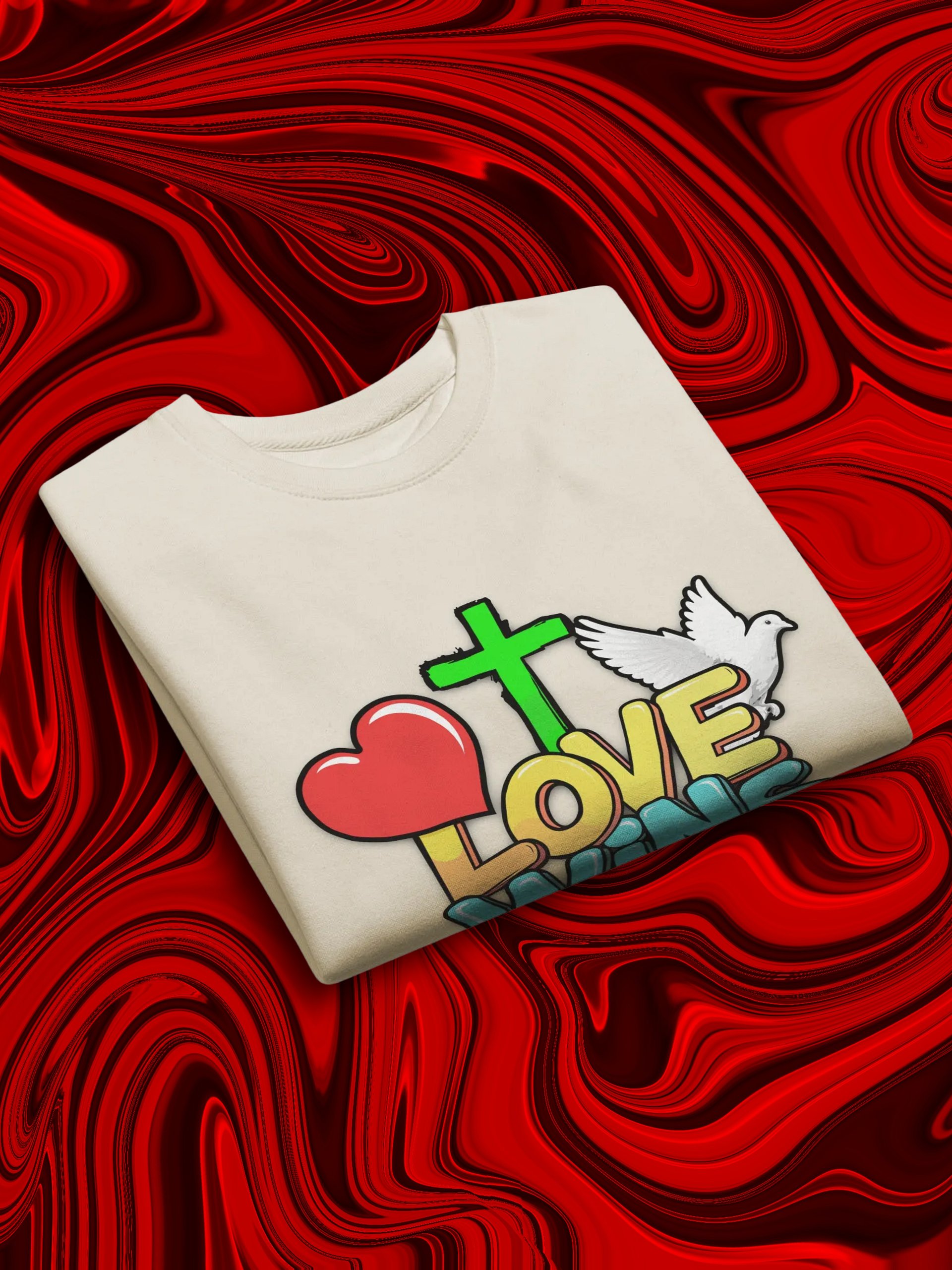 Love Wins Collection - Cotton Heritage Premium Sweatshirt product image (3)