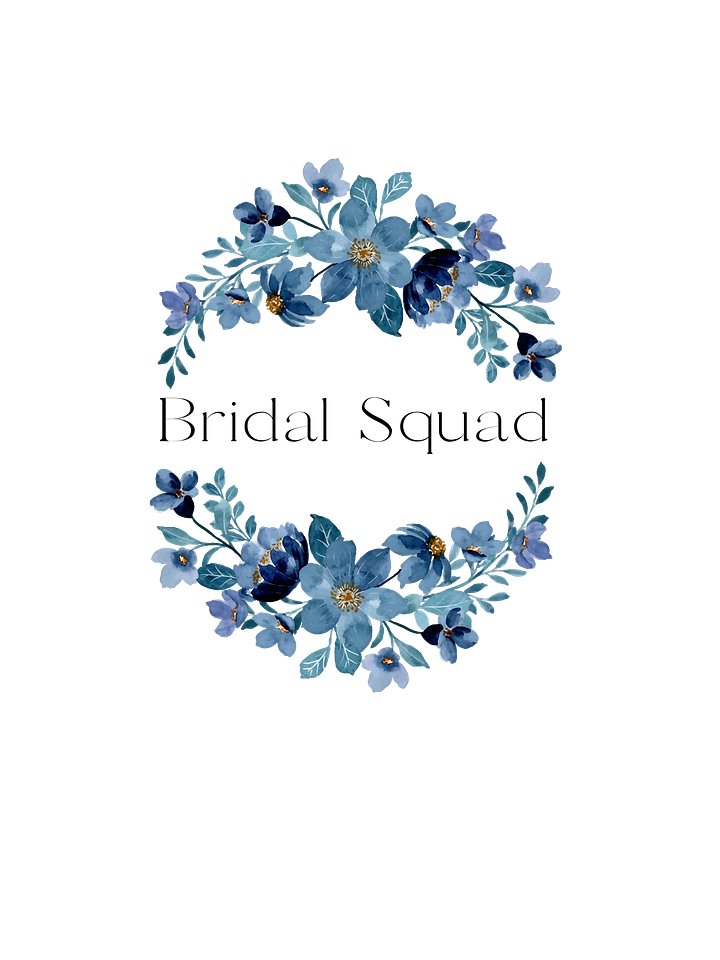 Bridal Squad T-Shirt 009 Blue Logo Dress product image (2)