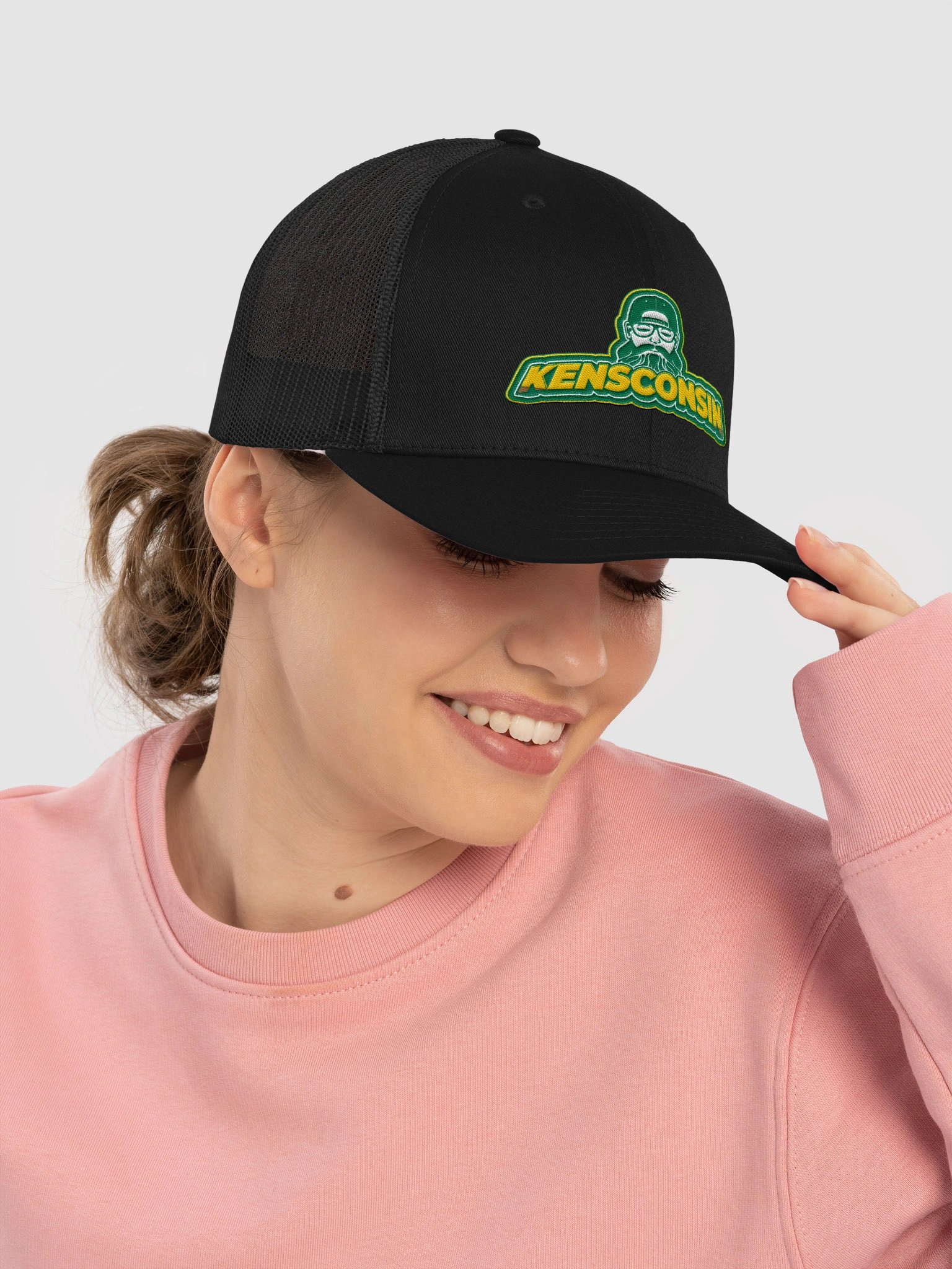 The Official Logo Yupoong Trucker product image (38)