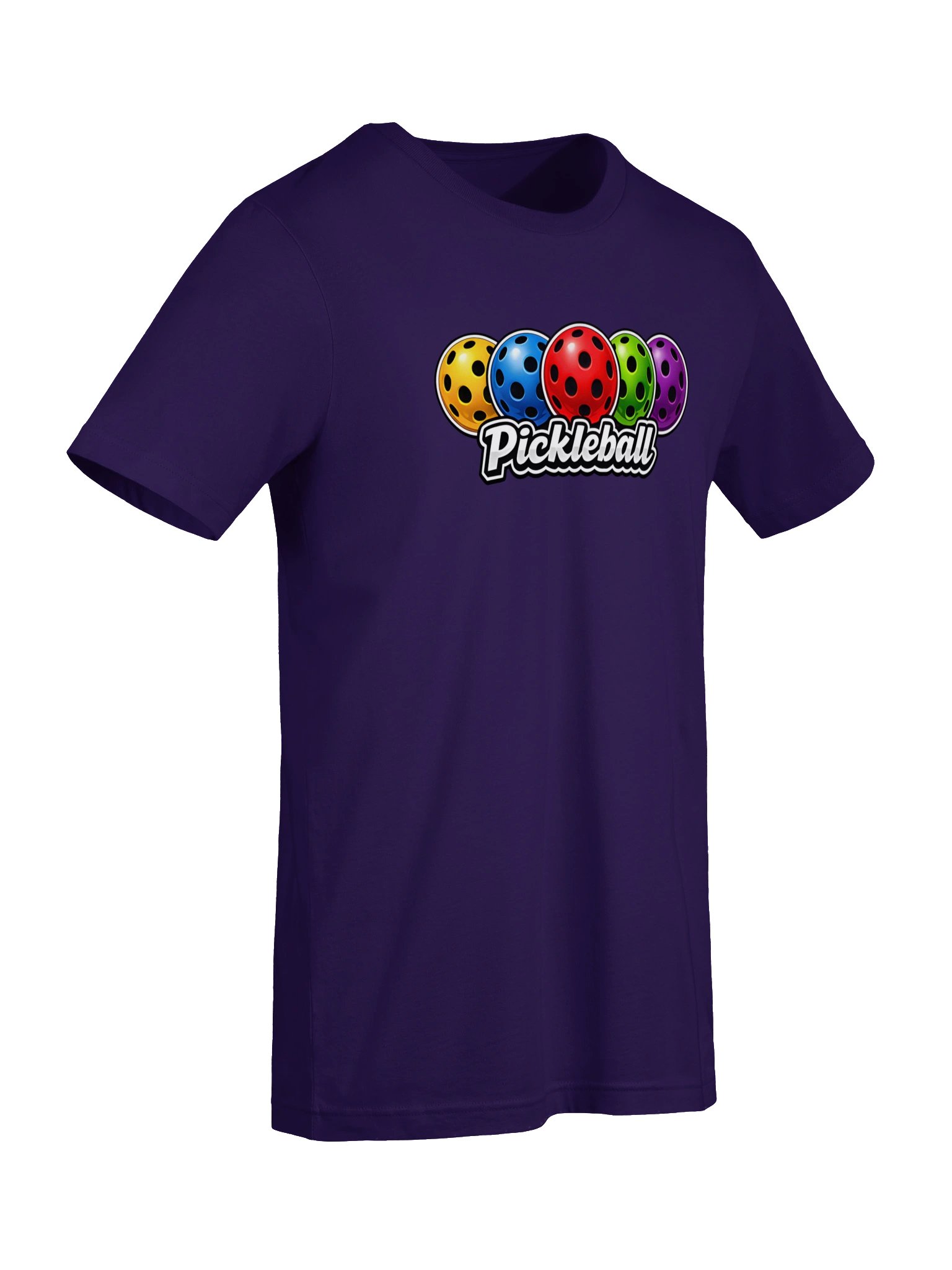 Colorful Pickleball Logo Tee product image (34)