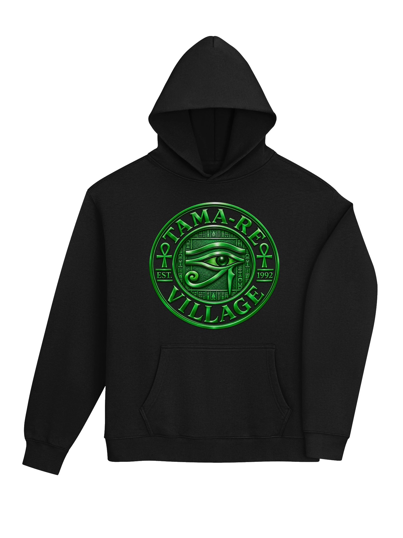 Unisex Green Logo Hoodie Comfort product image (8)