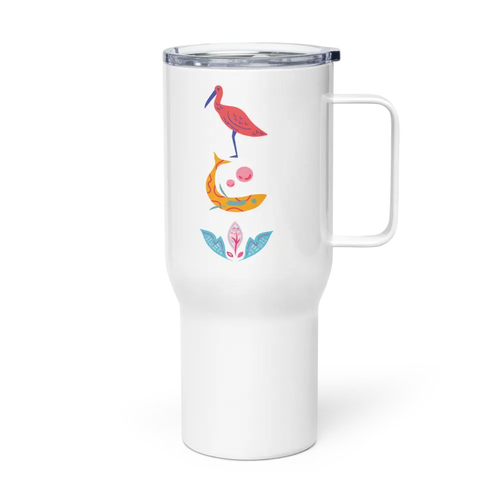 Graphic Animal Design Adventure Travel Mug product image (4)