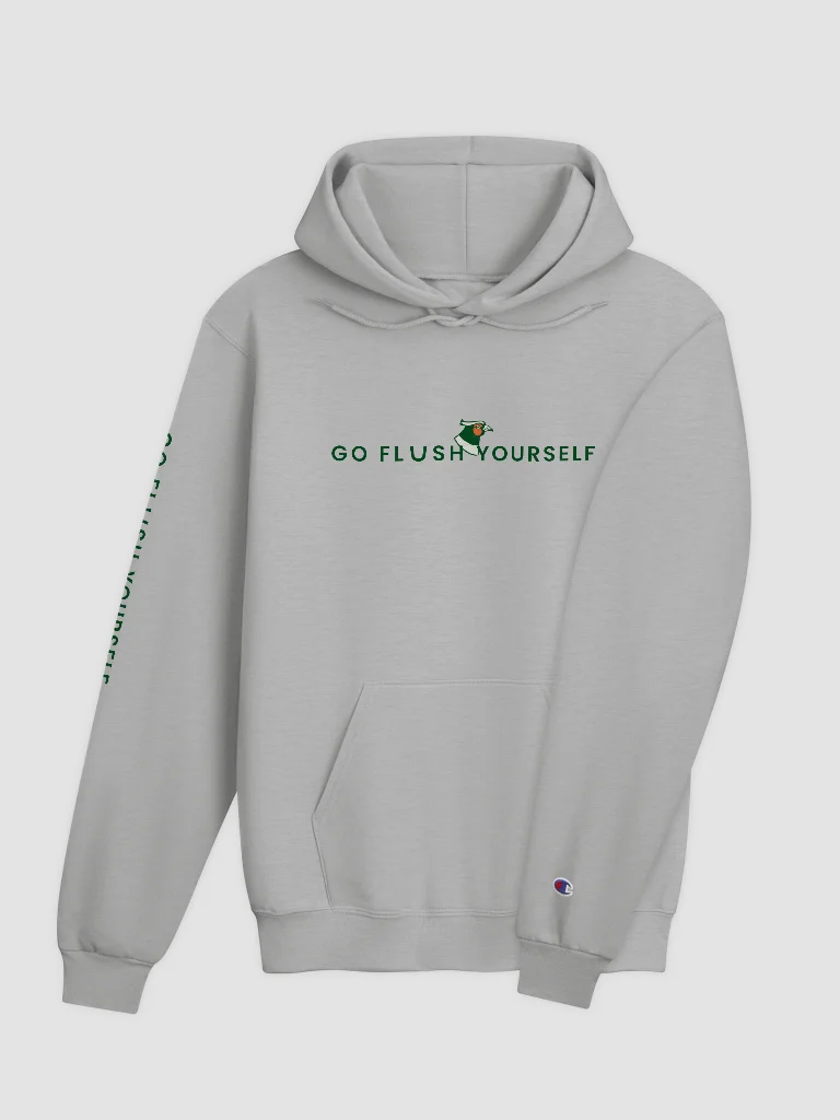 Go Flush Yourself Champion Hoodie product image (4)