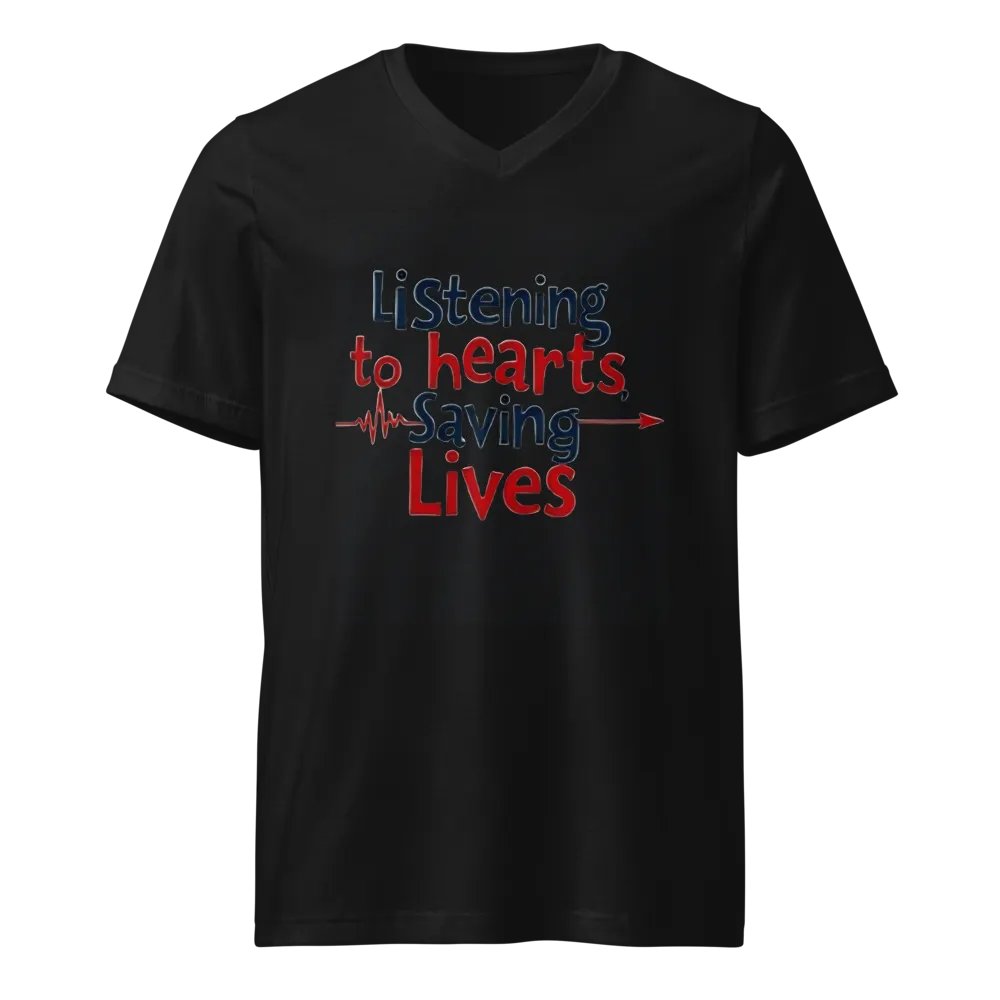 Heartbeat Savior V-Neck Tee product image (1)