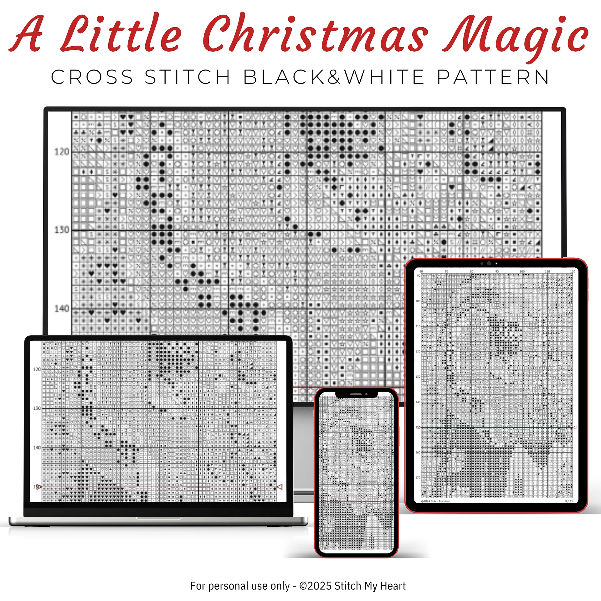 Little Christmas By The Window Cross Stitch Pattern product image (4)