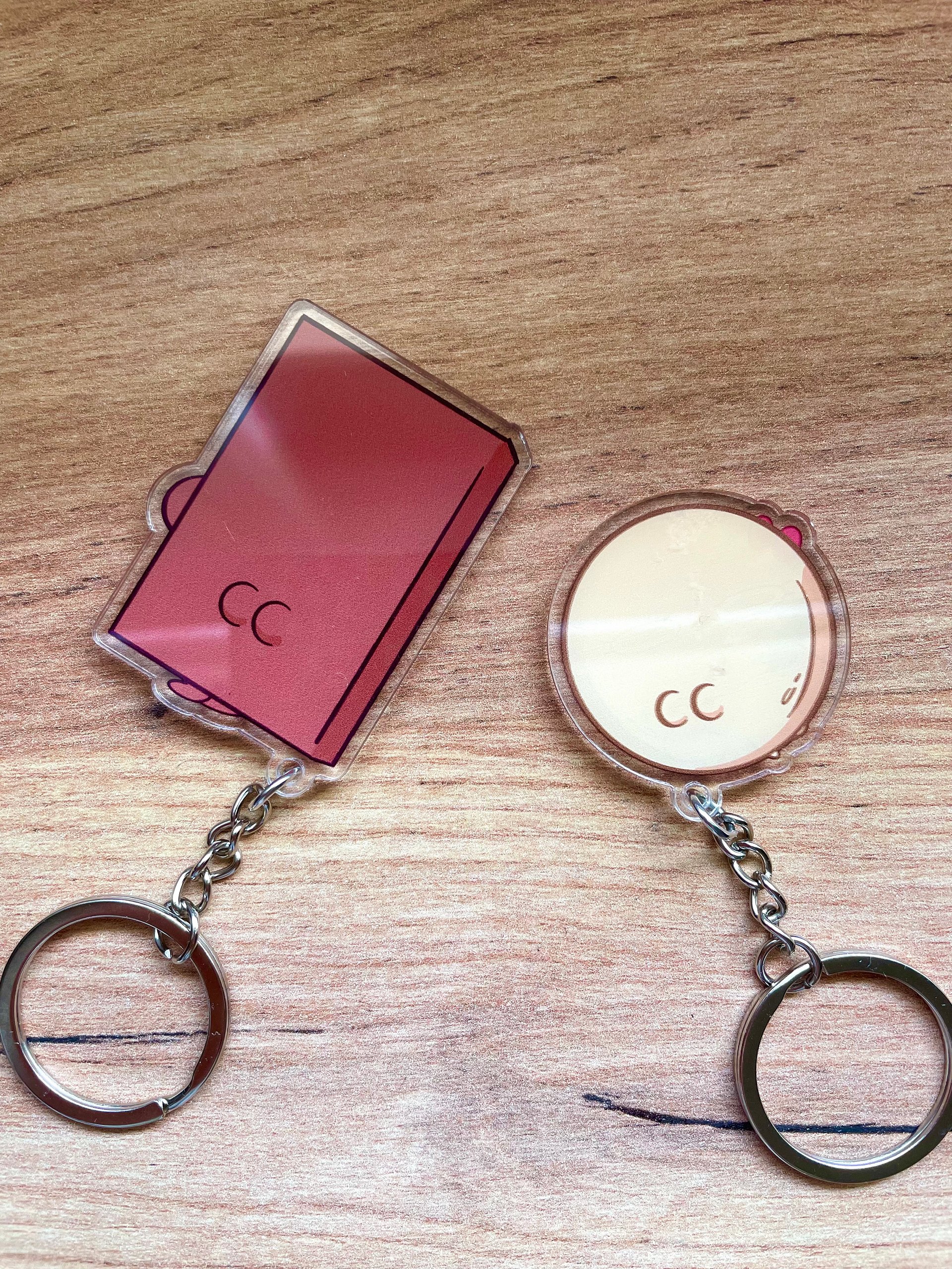 Matching Choco & Pancake Keychains with Bonus Display Base product image (7)