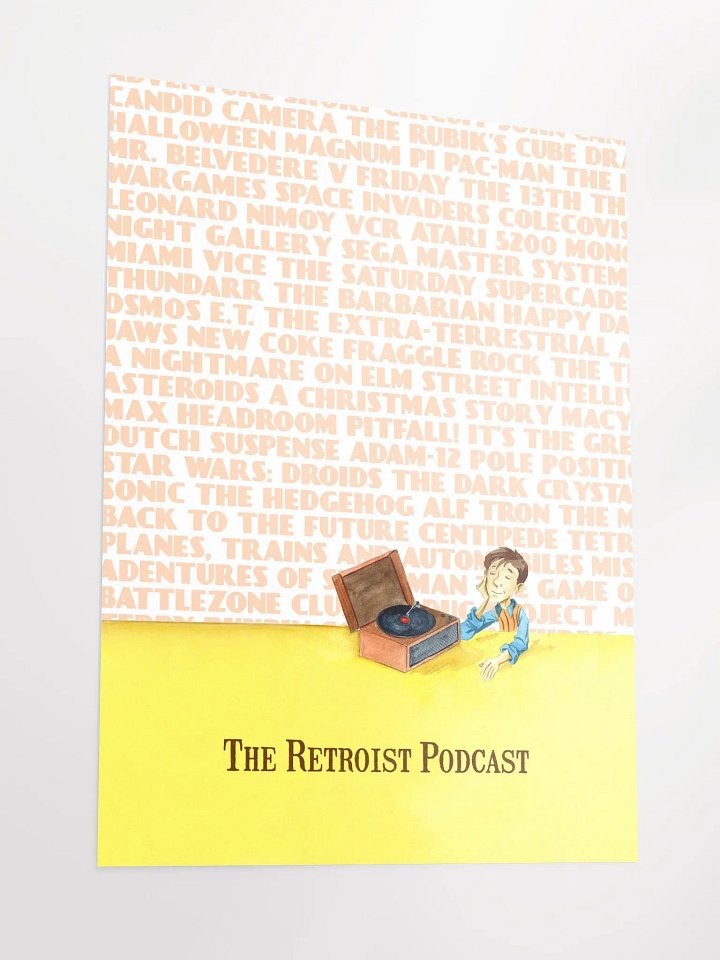 Retroist Podcast Poster product image (2)