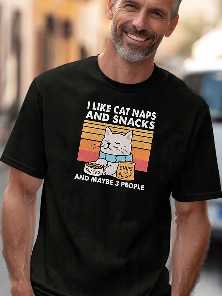 Gildan cat funny t-shirt product image (1)