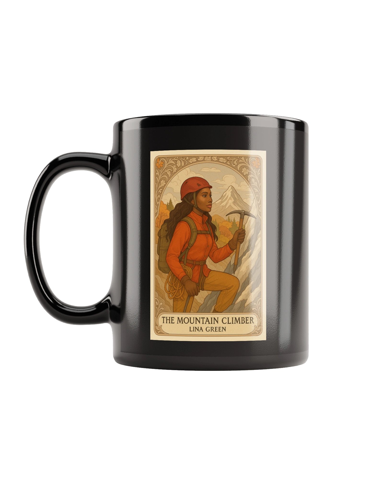 Mug - The Mountain Climber - Lina Green product image (11)
