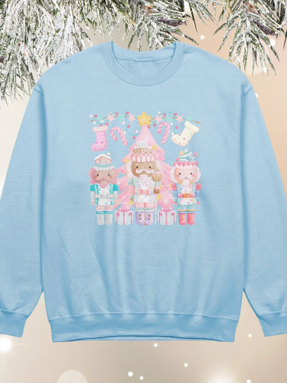 Whimsical Nutcracker Christmas Sweatshirt product image (1)