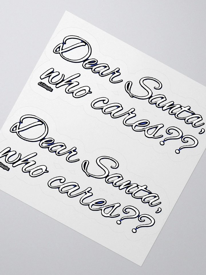 DEAR SANTA, WHO CARES?? product image (7)