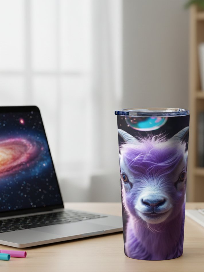 Goat Bubble: Farm Tumbler product image (1)