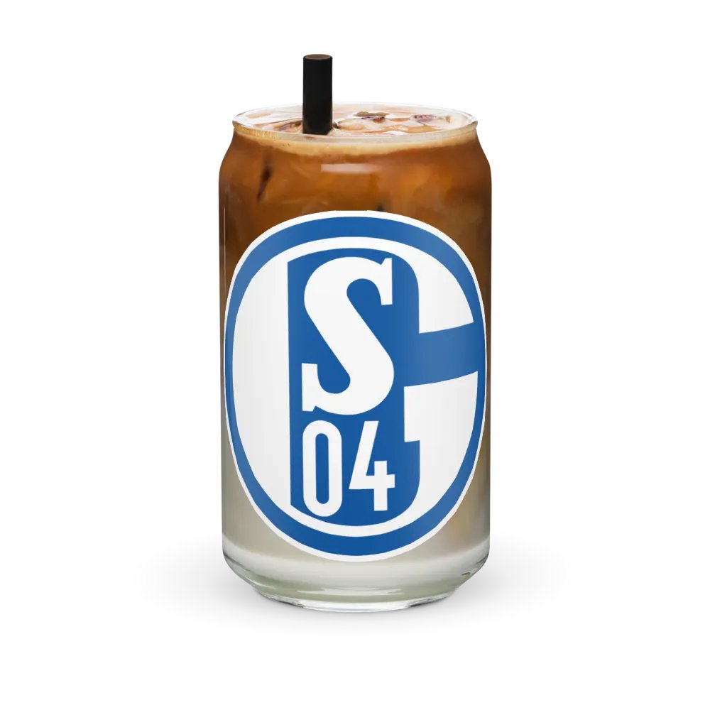 Stylish Schalke Soccer Team - Can-Shaped Glass product image (36)