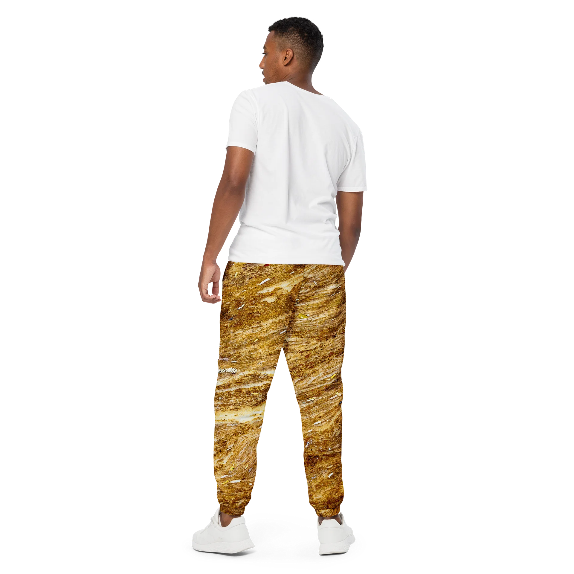 Golden Strata Unisex All-Over Print Desert Canyon Performance Track Pants product image (3)