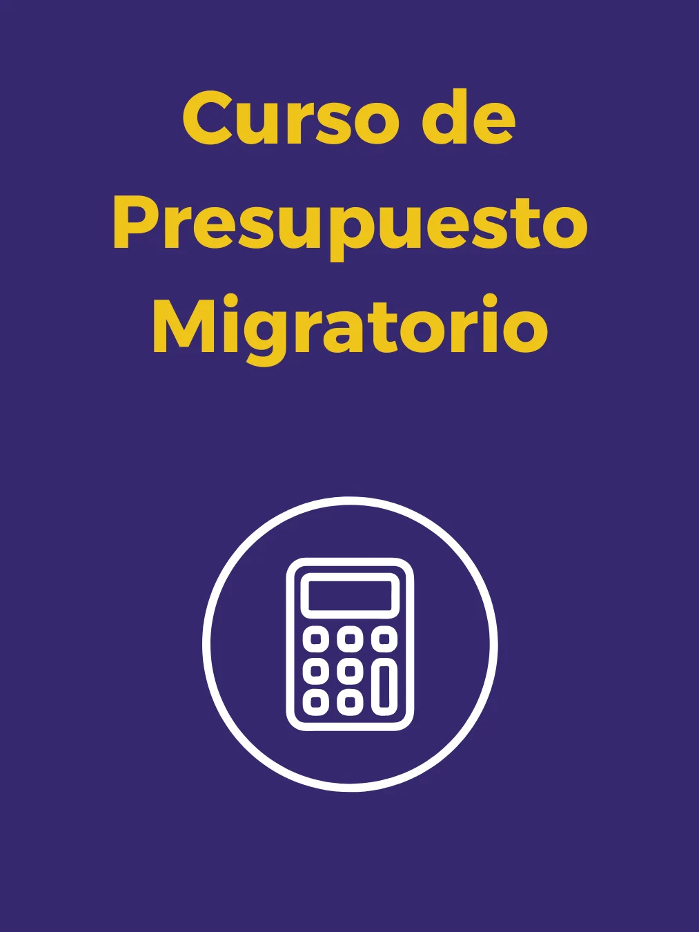 Curso de Presupuesto Migratorio product image (1)