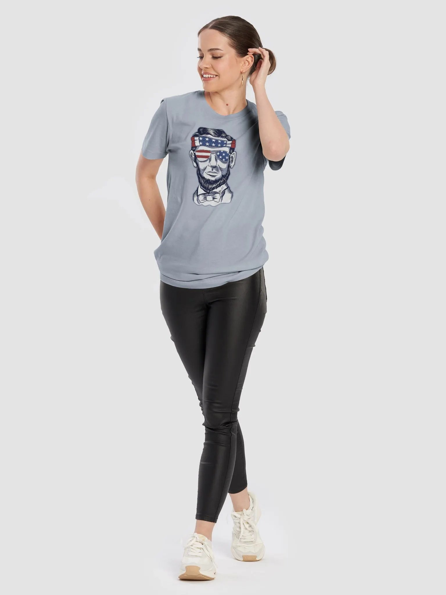 Patriotic Abe Premium T-shirt product image (10)