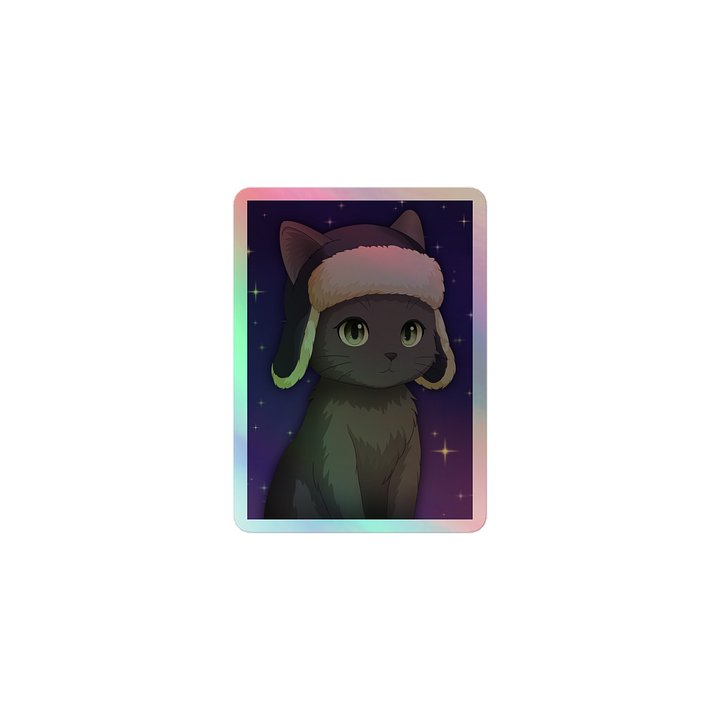 Anastasia Ushanka Holo Sticker product image (1)