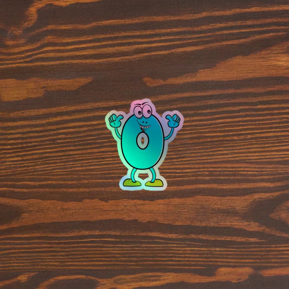 Zero the Hero Holographic Sticker Set product image (5)
