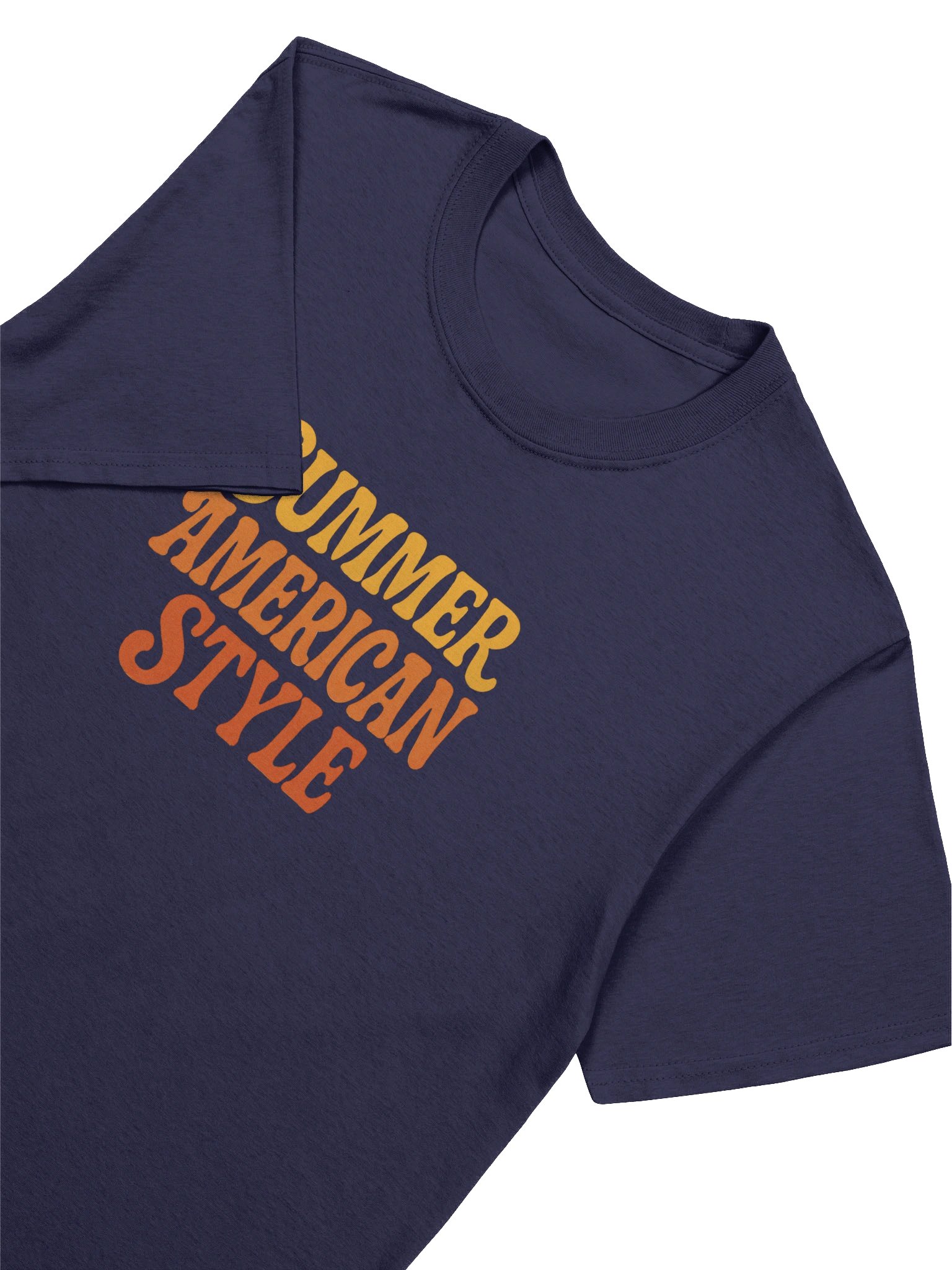 Summer American Style Textured T-Shirt product image (3)
