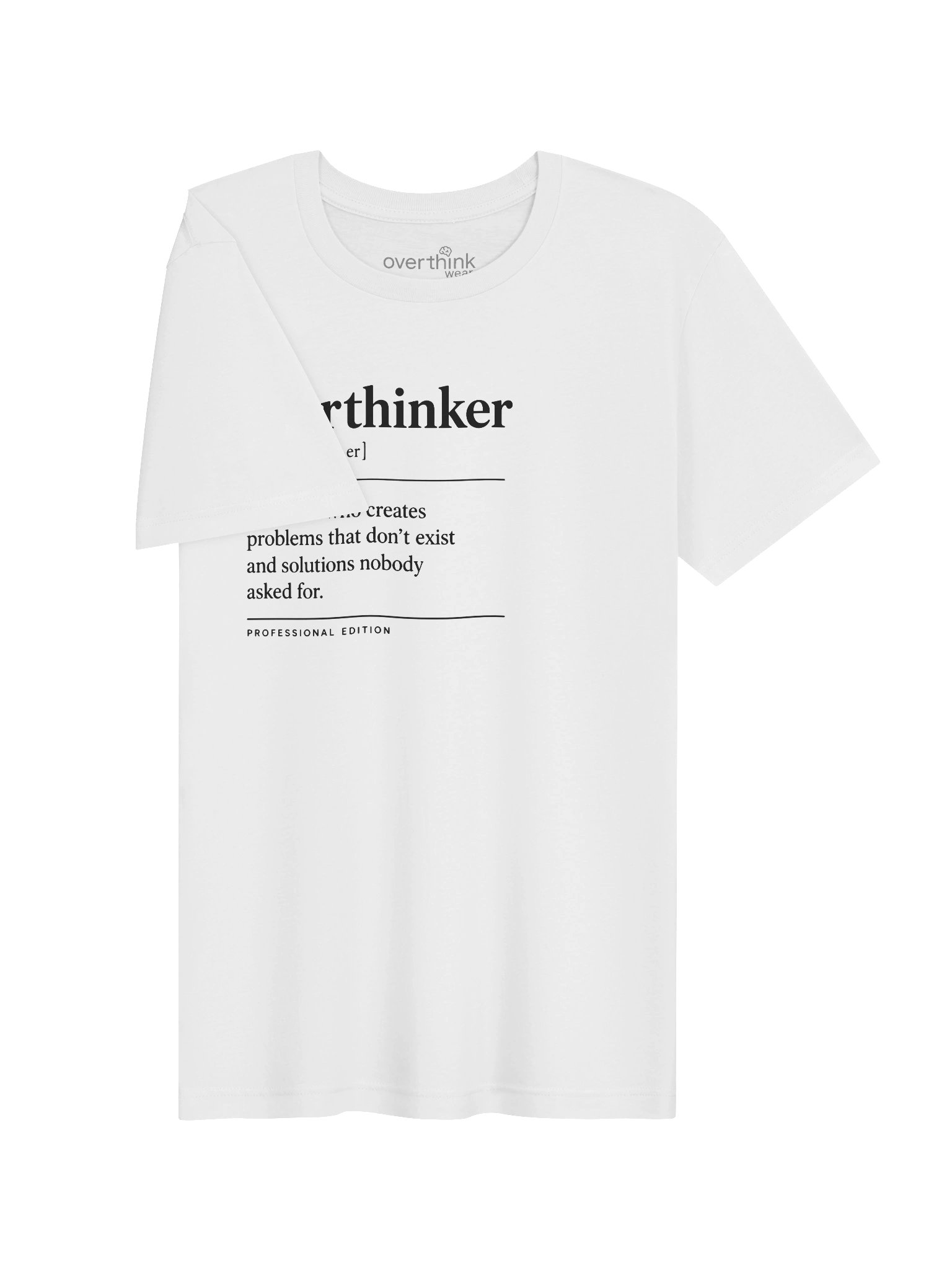 Overthinker Definition T-Shirt product image (4)