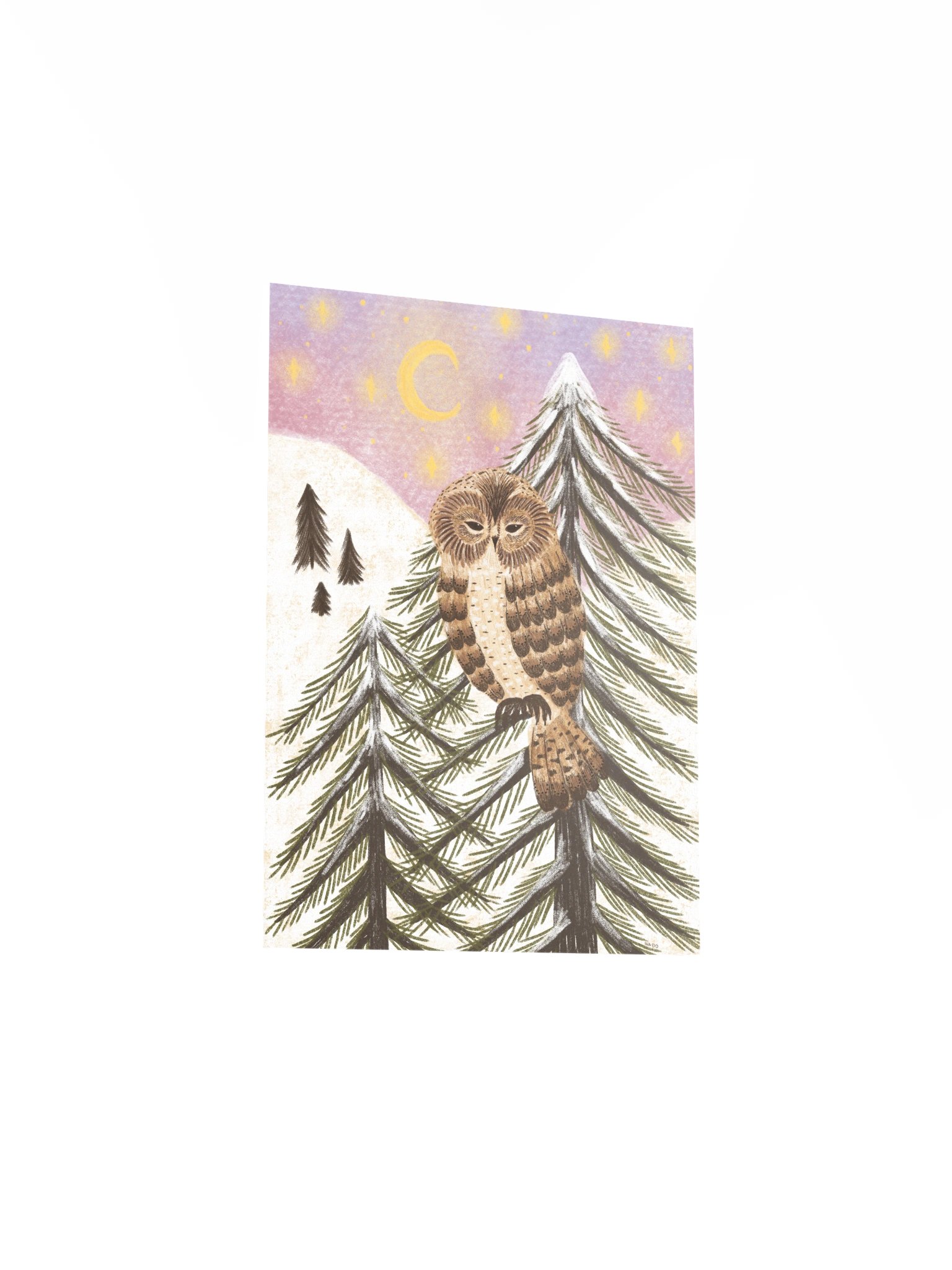 the winter owl product image (5)