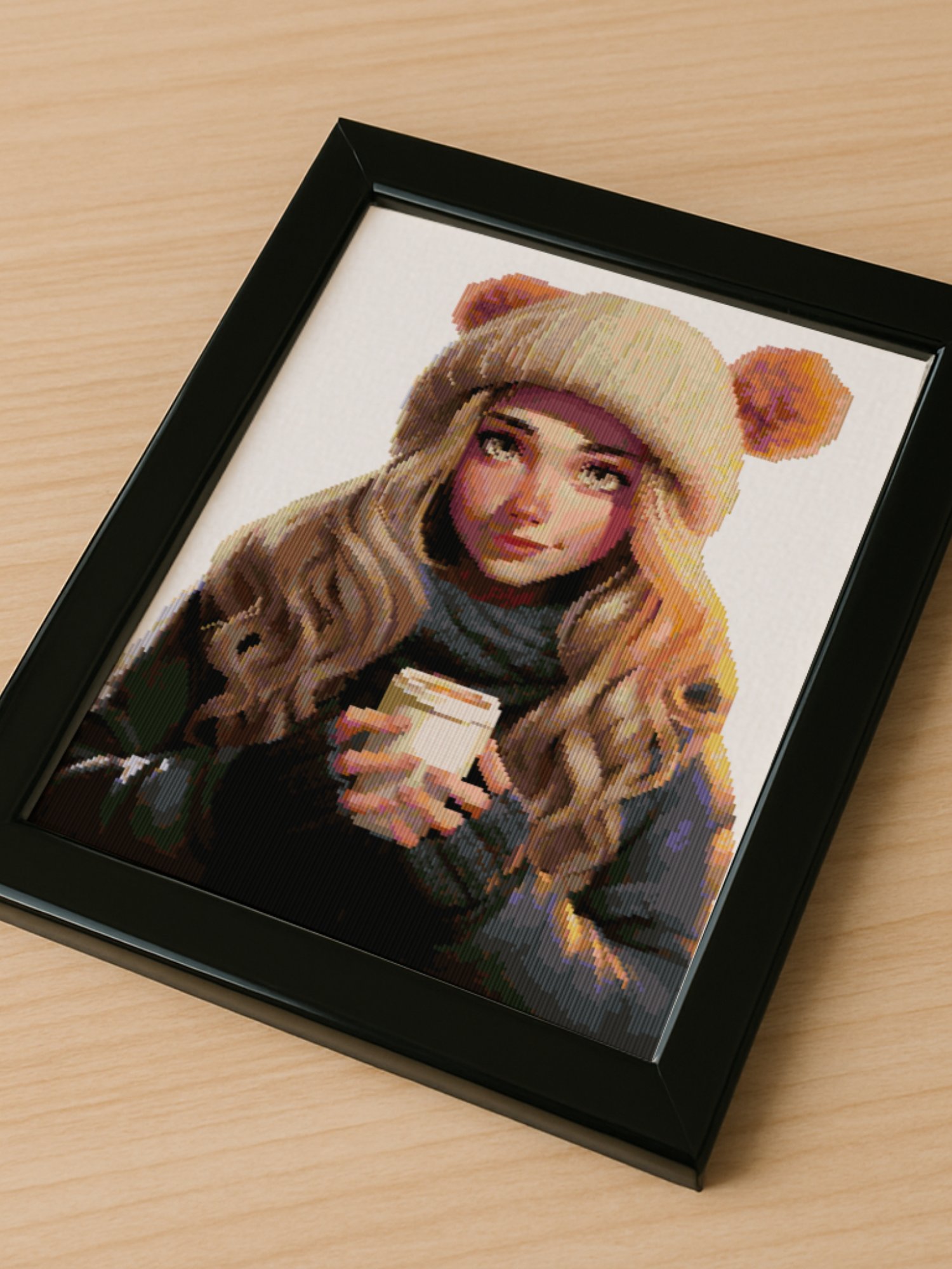 Cosy Sips Cross Stitch Pattern product image (5)