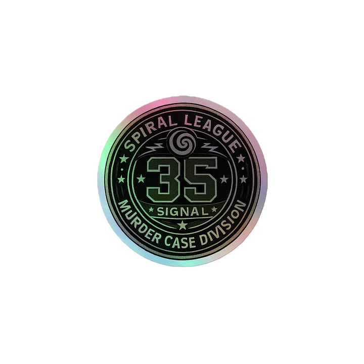 Spiral League Holographic Patch Sticker product image (1)